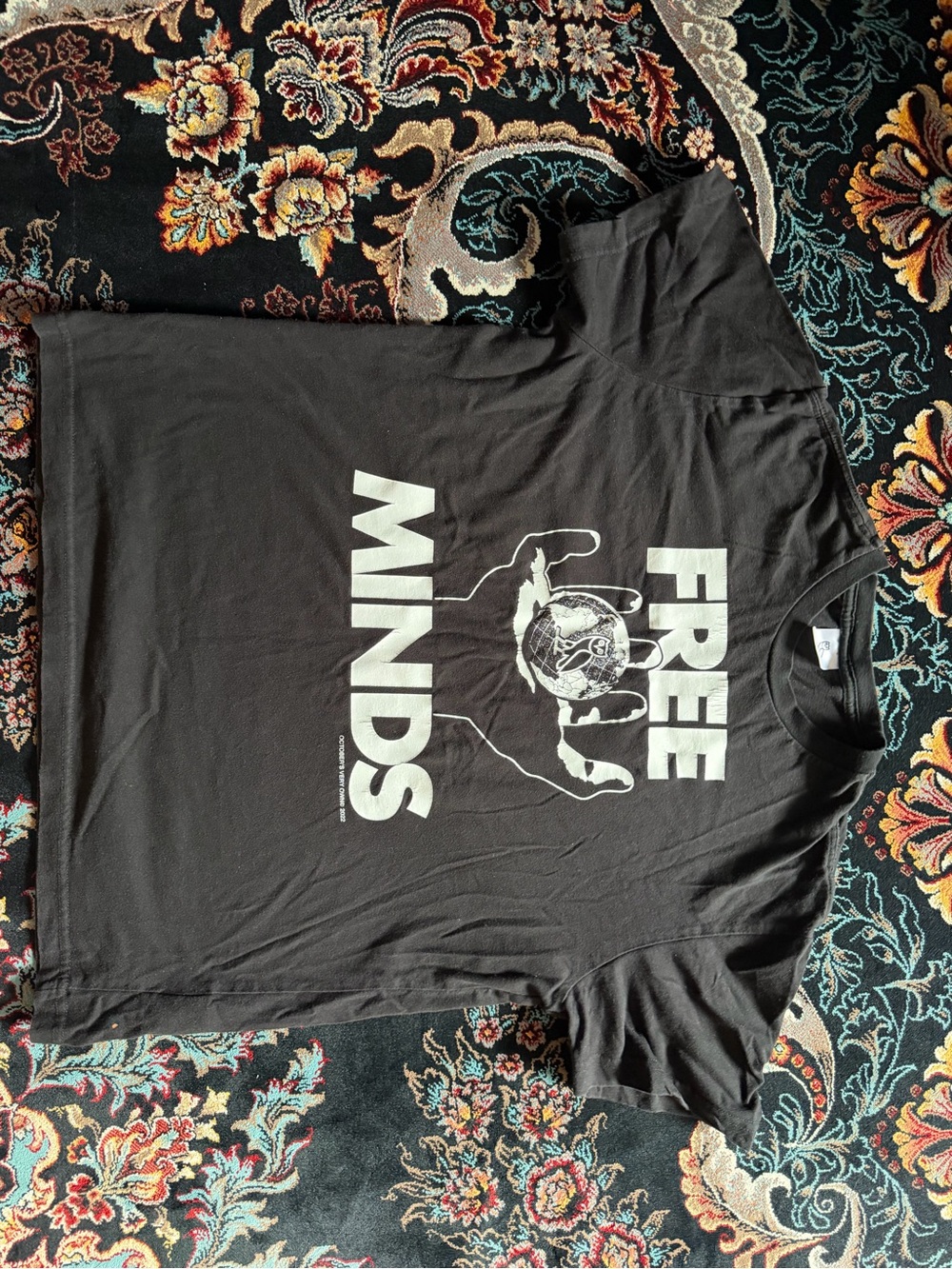 OVO Free Minds Graphic Tee - Black